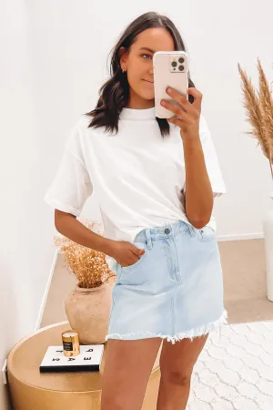 AAE Linen Tee White
