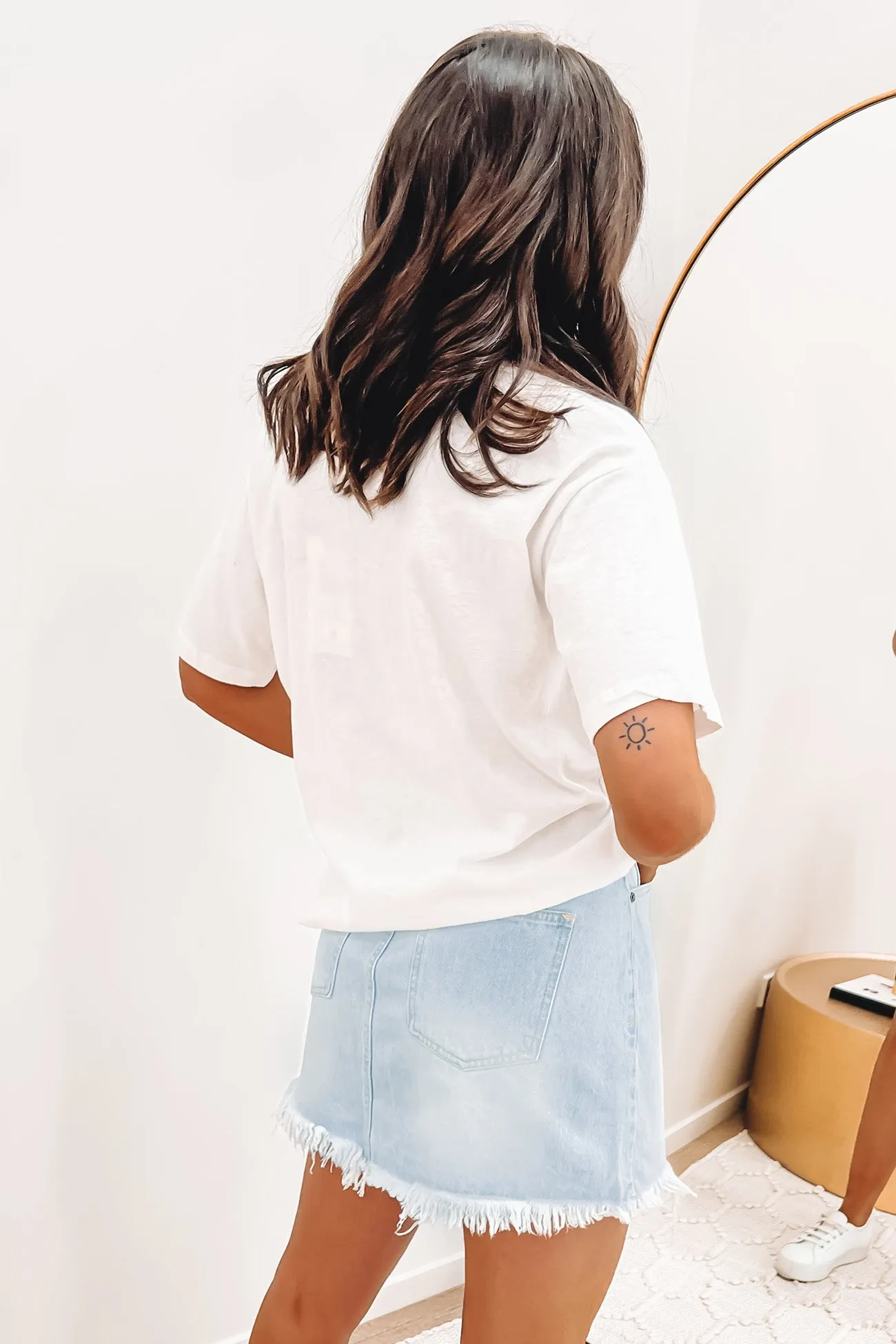 AAE Linen Tee White