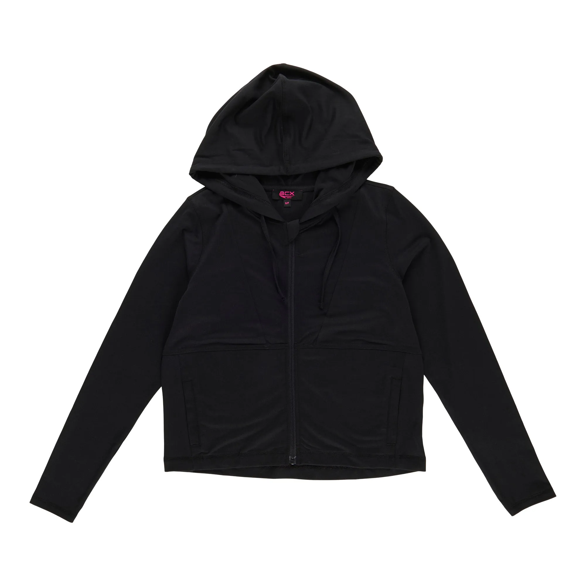 ACX Active Pink Women's Short Zip-Up Sweater