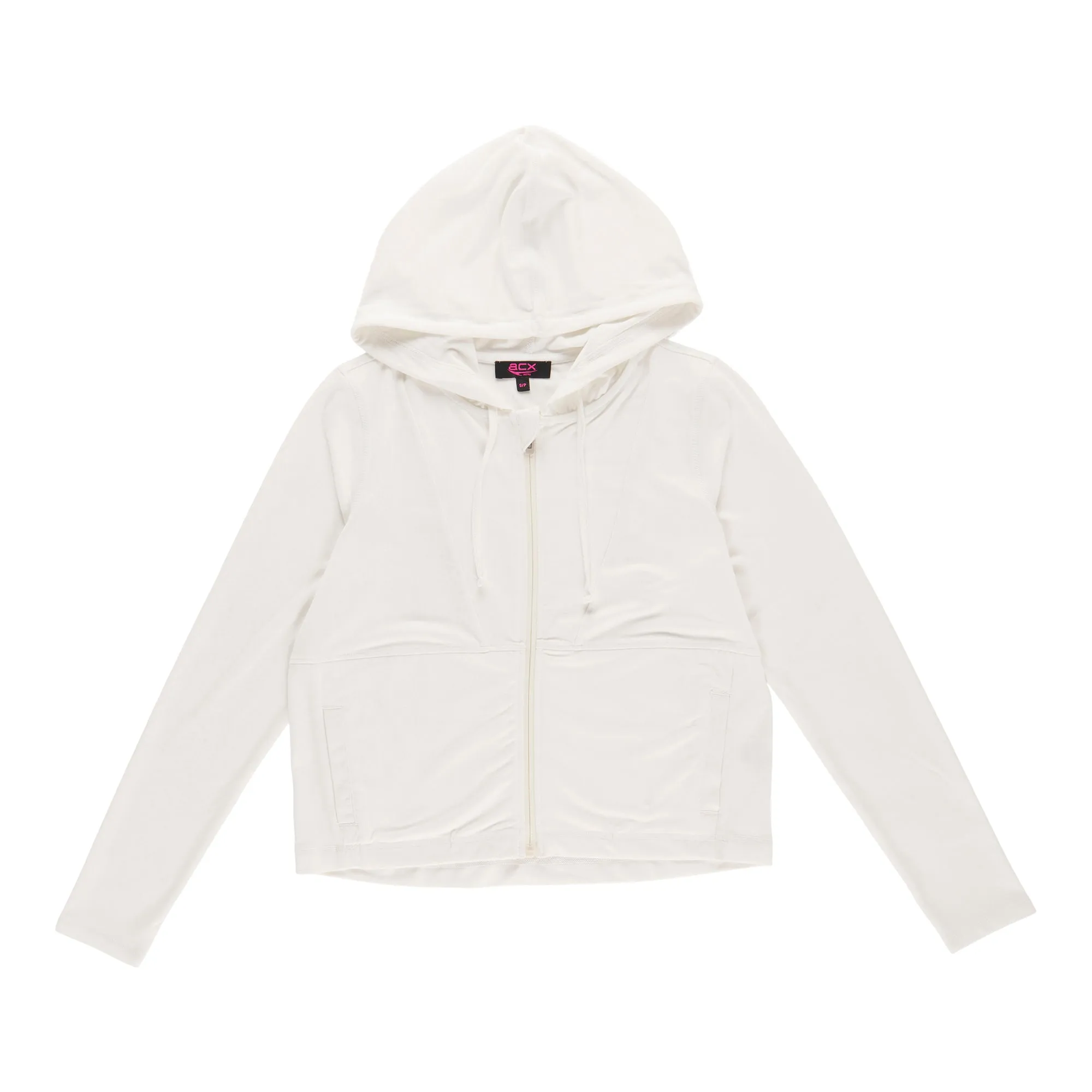 ACX Active Pink Women's Short Zip-Up Sweater