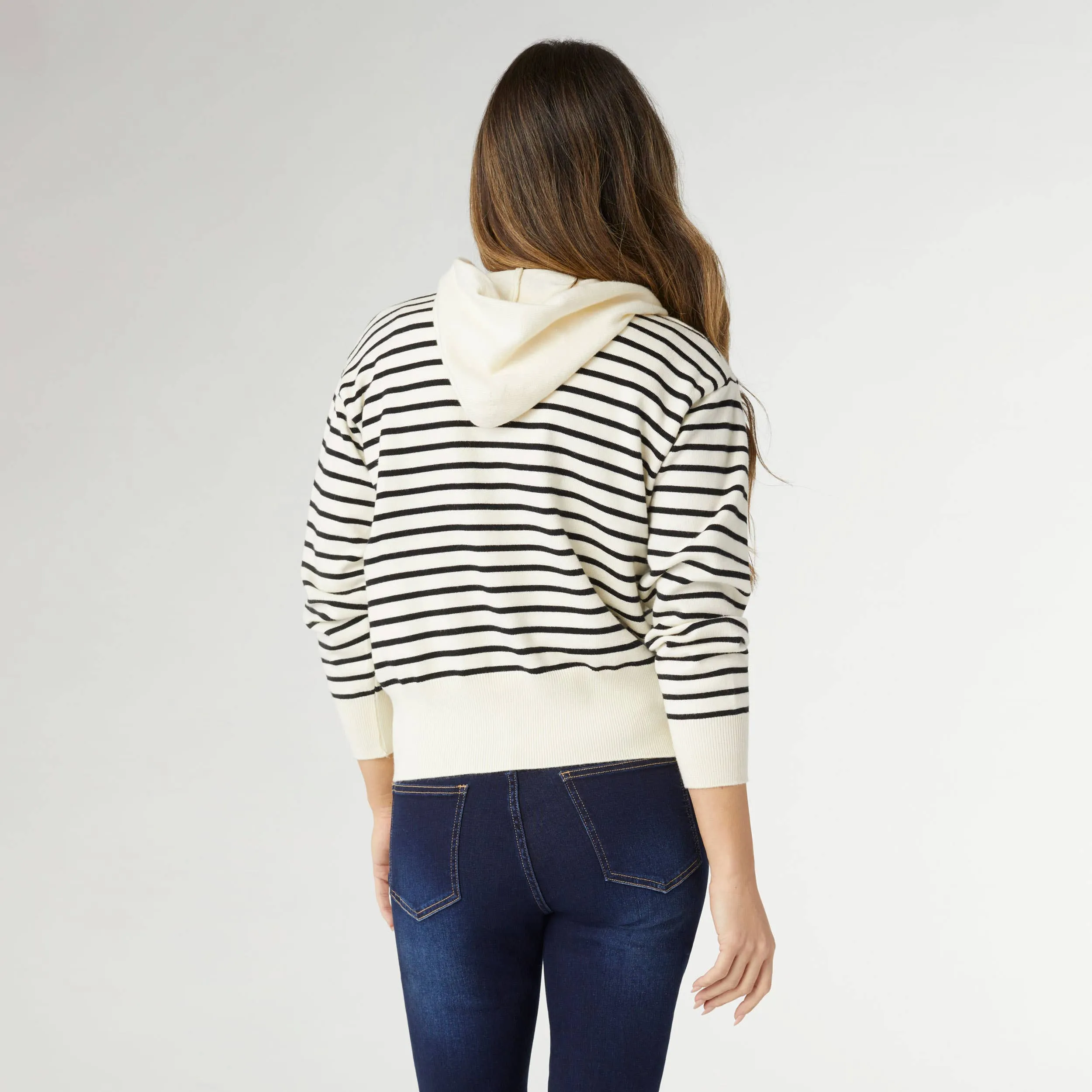 Audree Zip-Up Hooded Sweater