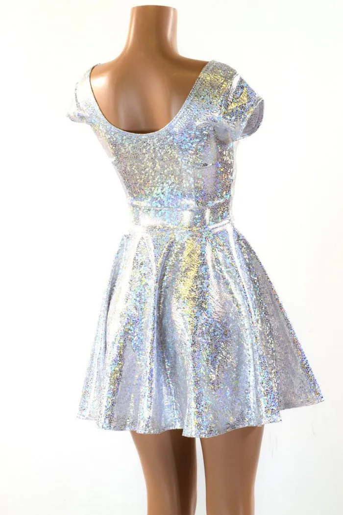 Cap Sleeve Skater Dress
