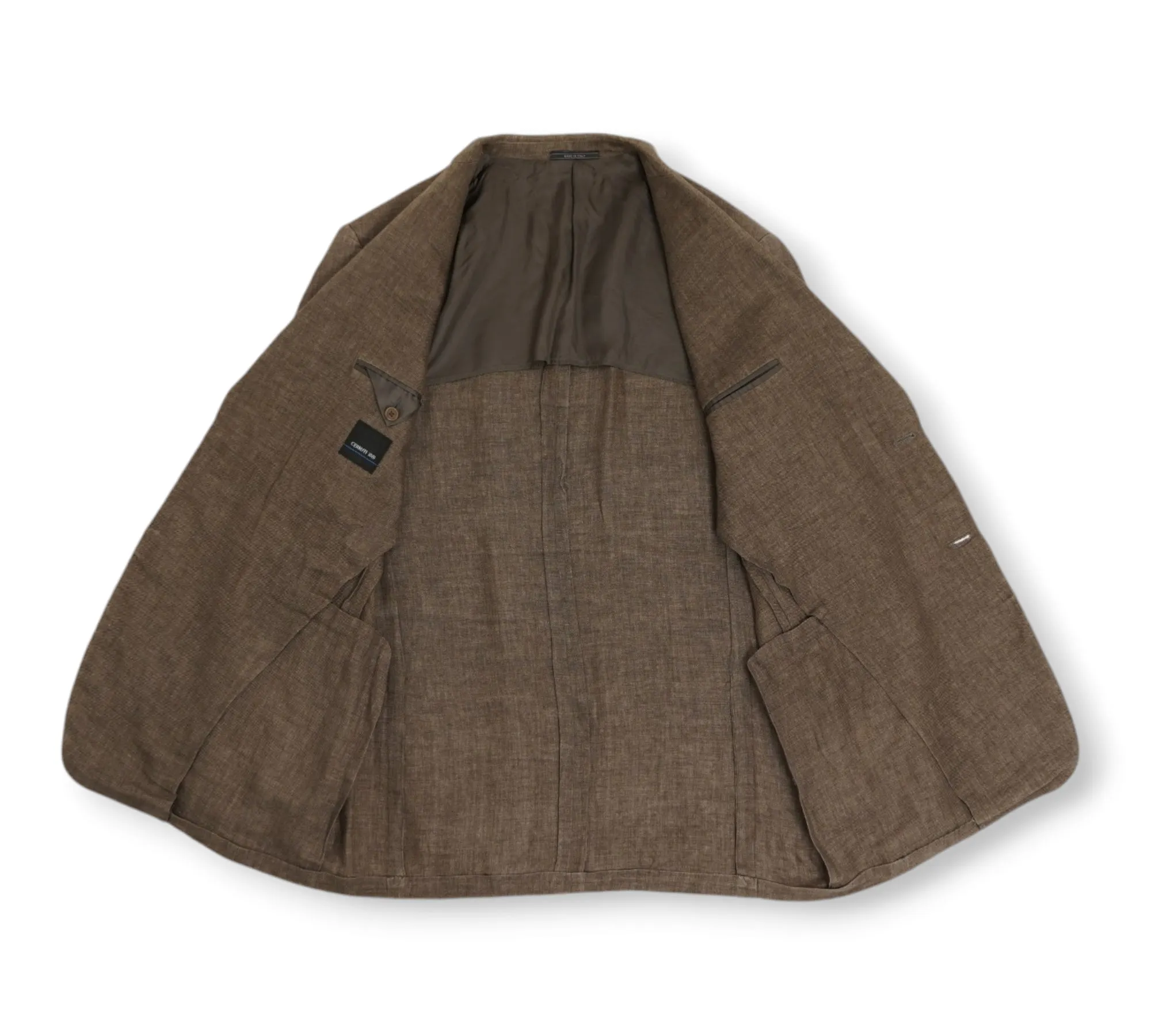 Cerruti 1881 - Brown Linen Sports Jacket 56