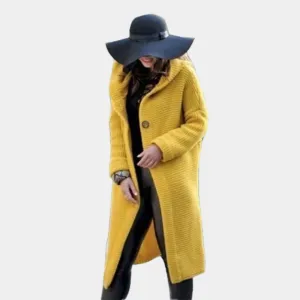 Claudia - Cozy Hooded Ladies' Cardigan