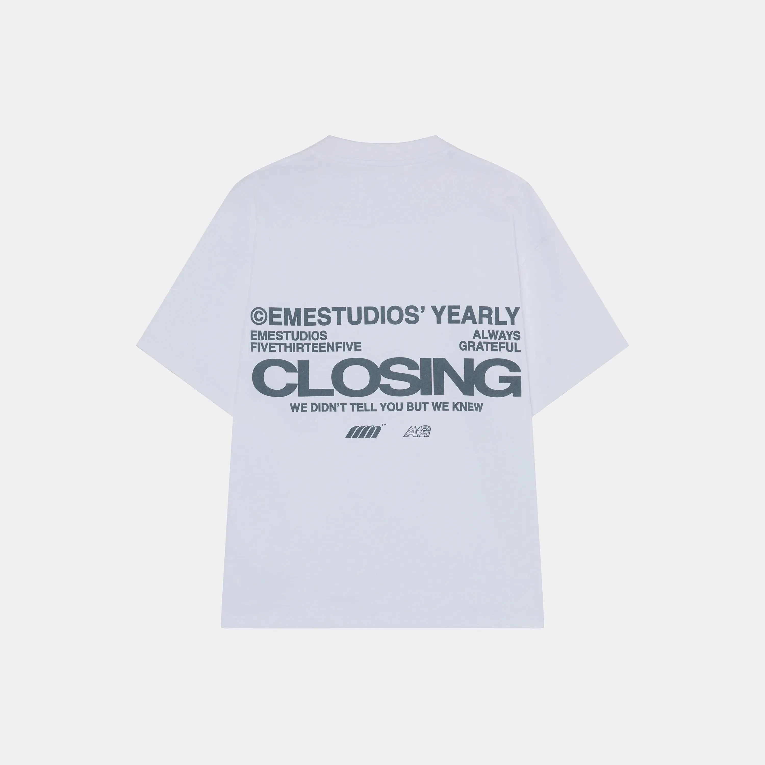Closing Pearl Oversized Tee