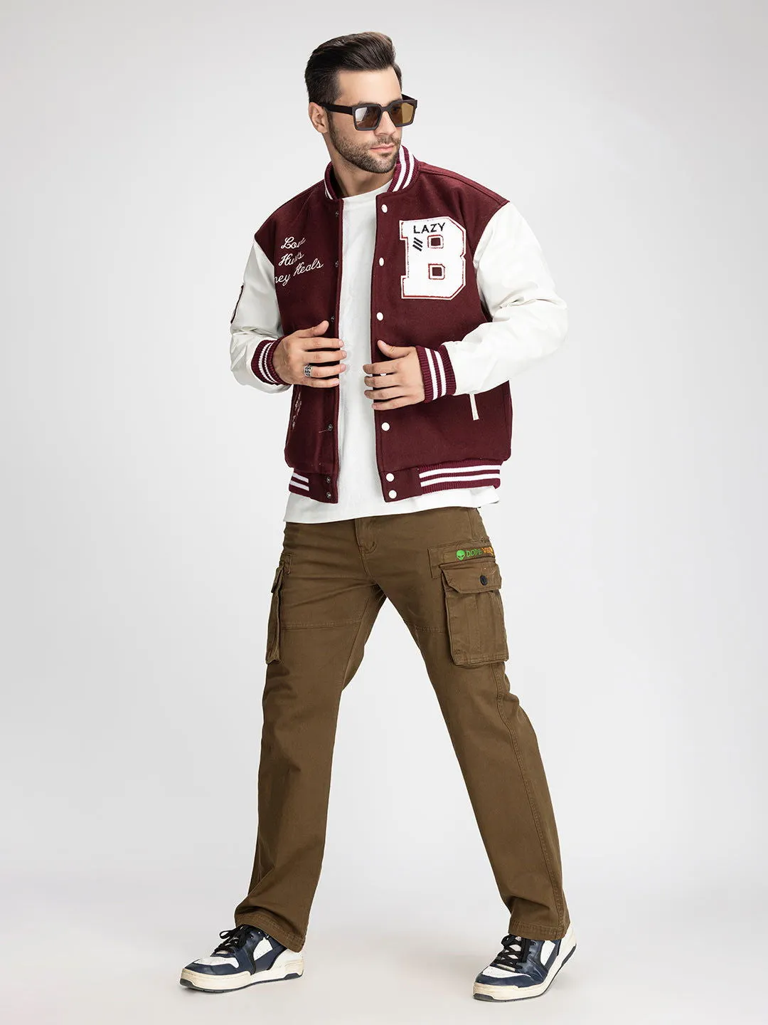 COFFEE BROWN COTTON CARGO 6-POCKETS DOPE VIBEZ