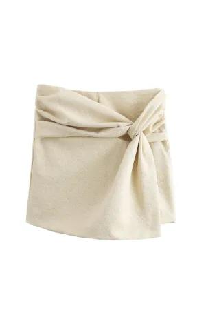 'Eliza' Minimalist  A-Line Skirt