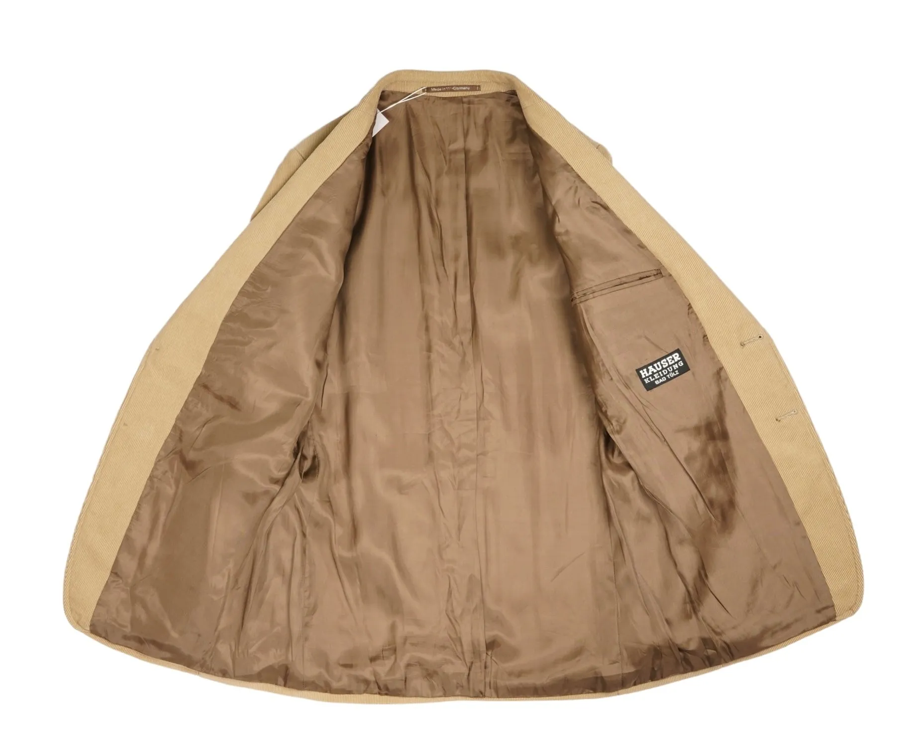 Hauser Kleidung - Beige Corduroy Sports Jacket 50