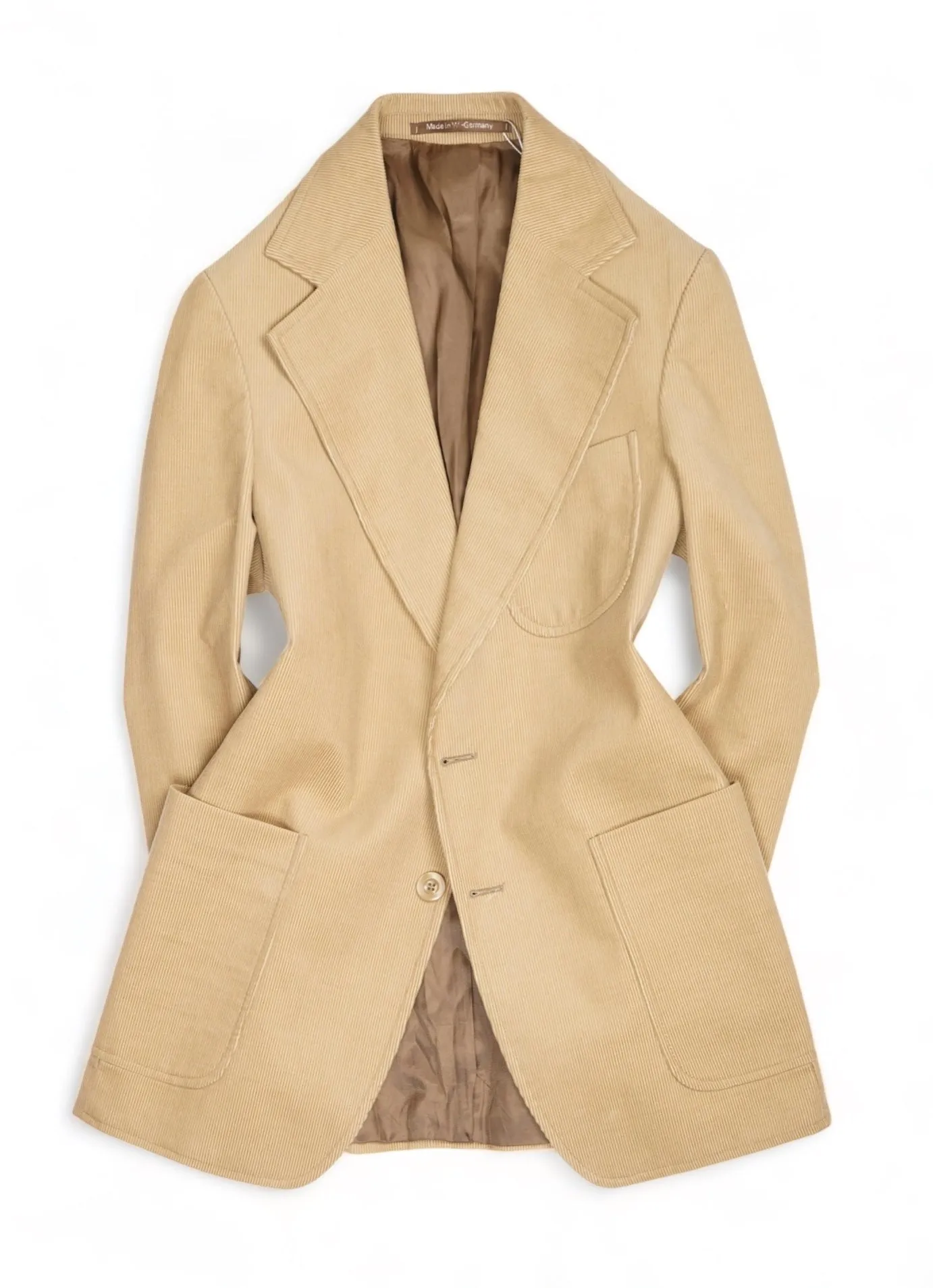Hauser Kleidung - Beige Corduroy Sports Jacket 50