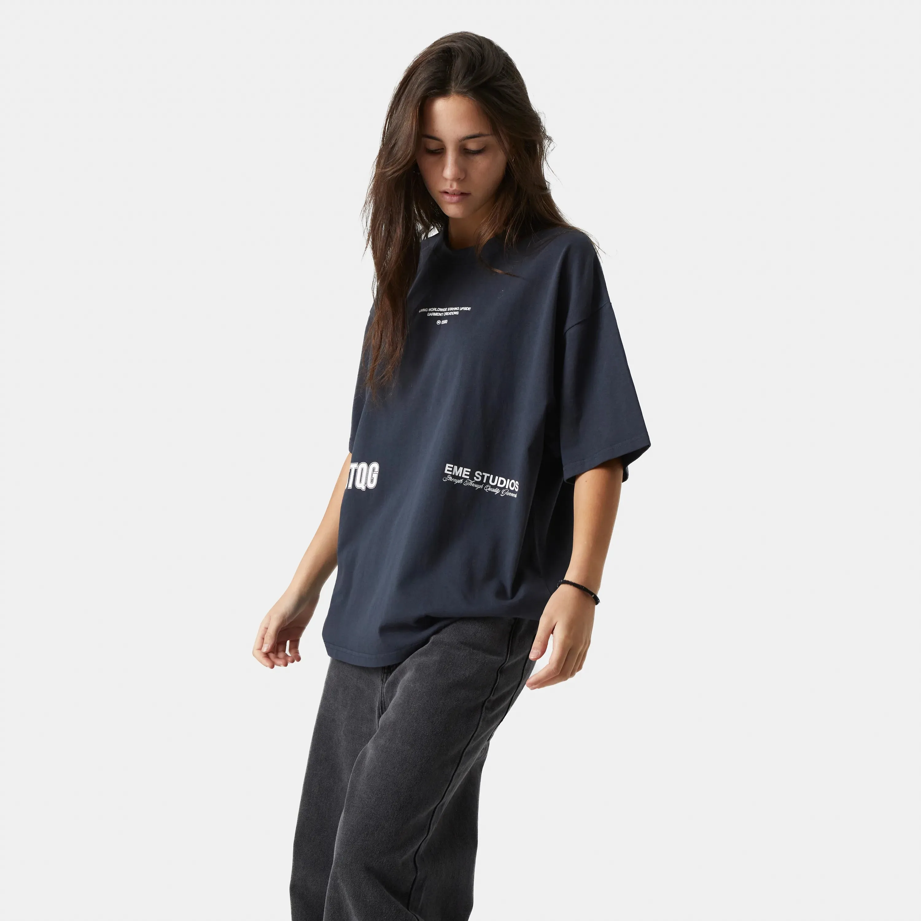Jack Navy Oversized Tee