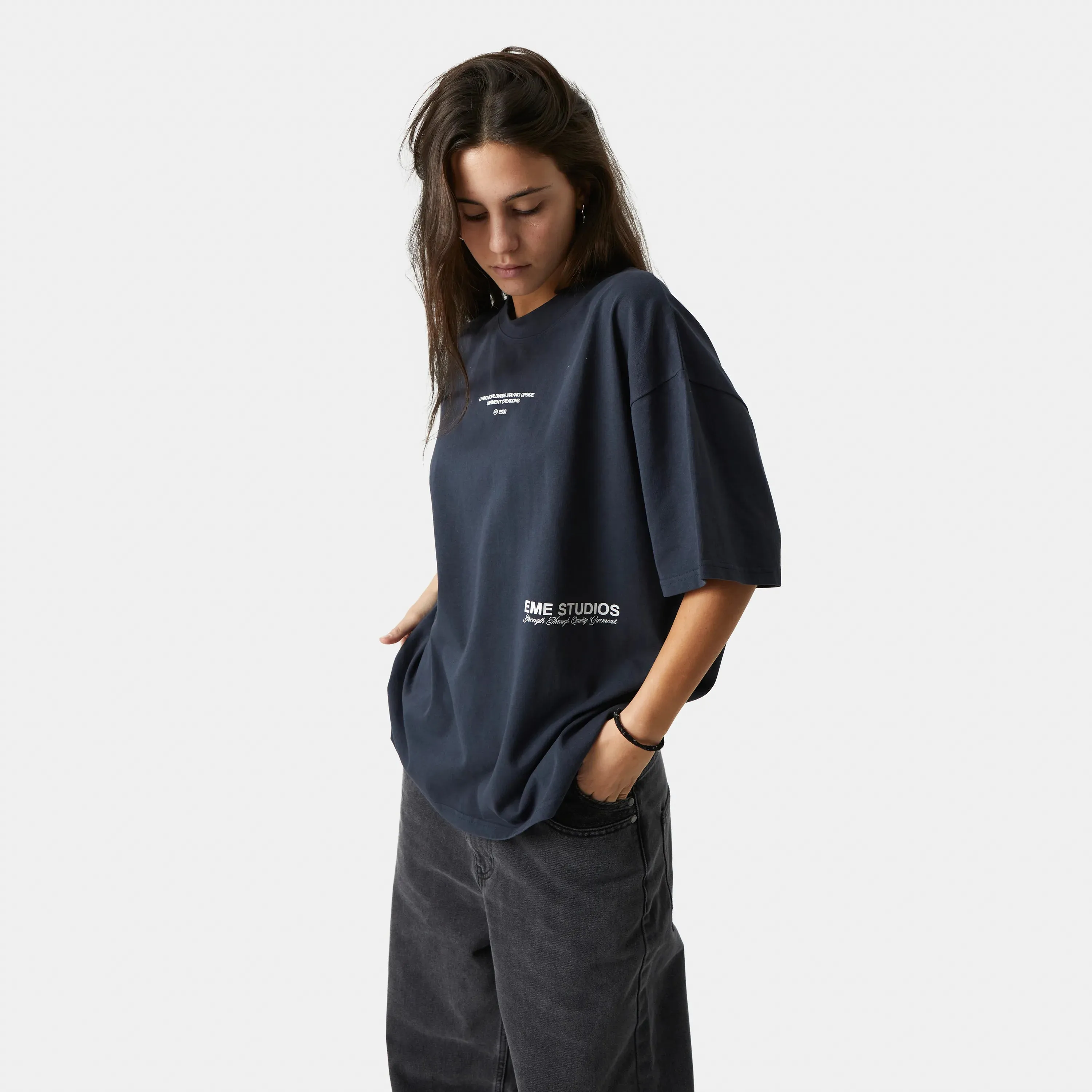 Jack Navy Oversized Tee