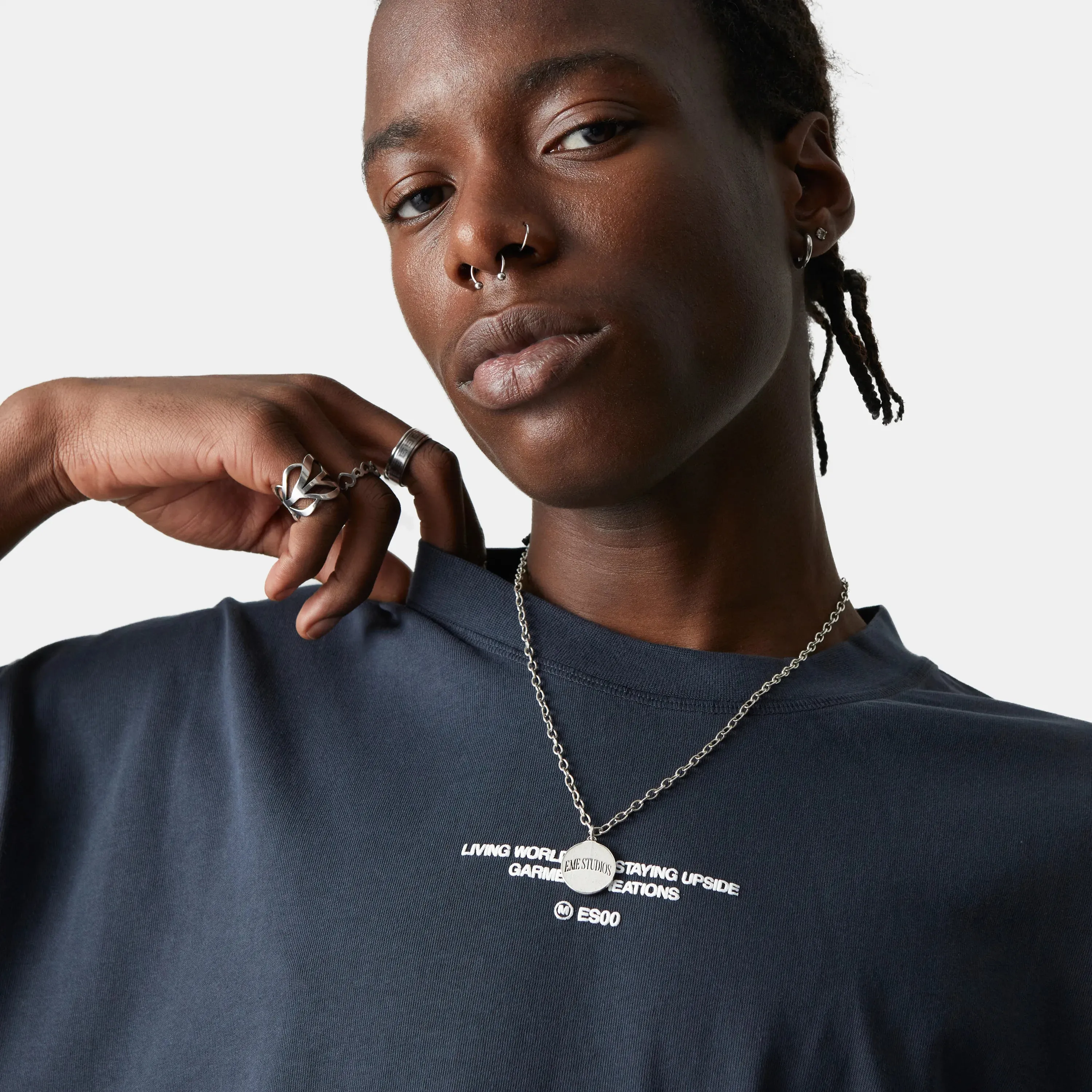 Jack Navy Oversized Tee