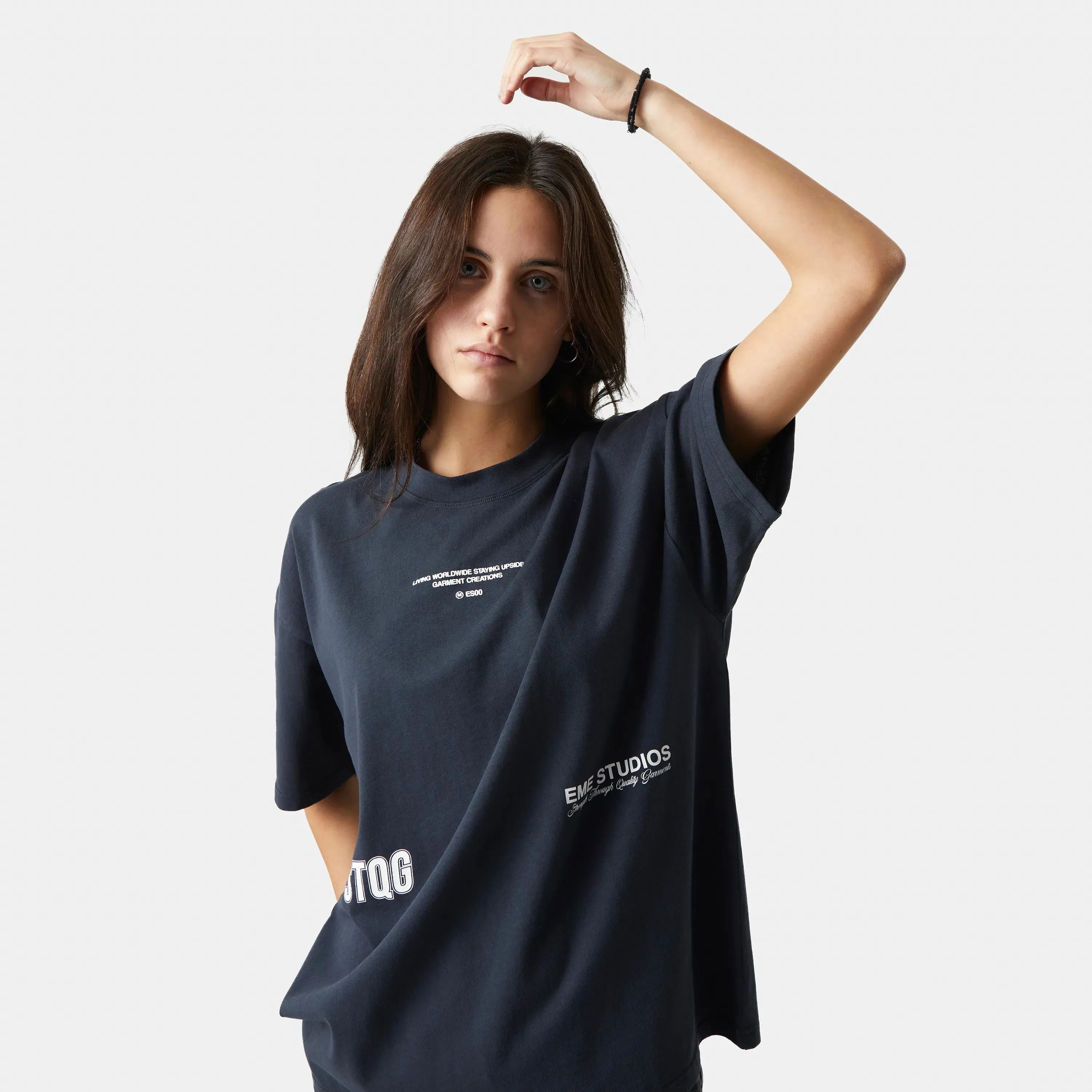 Jack Navy Oversized Tee