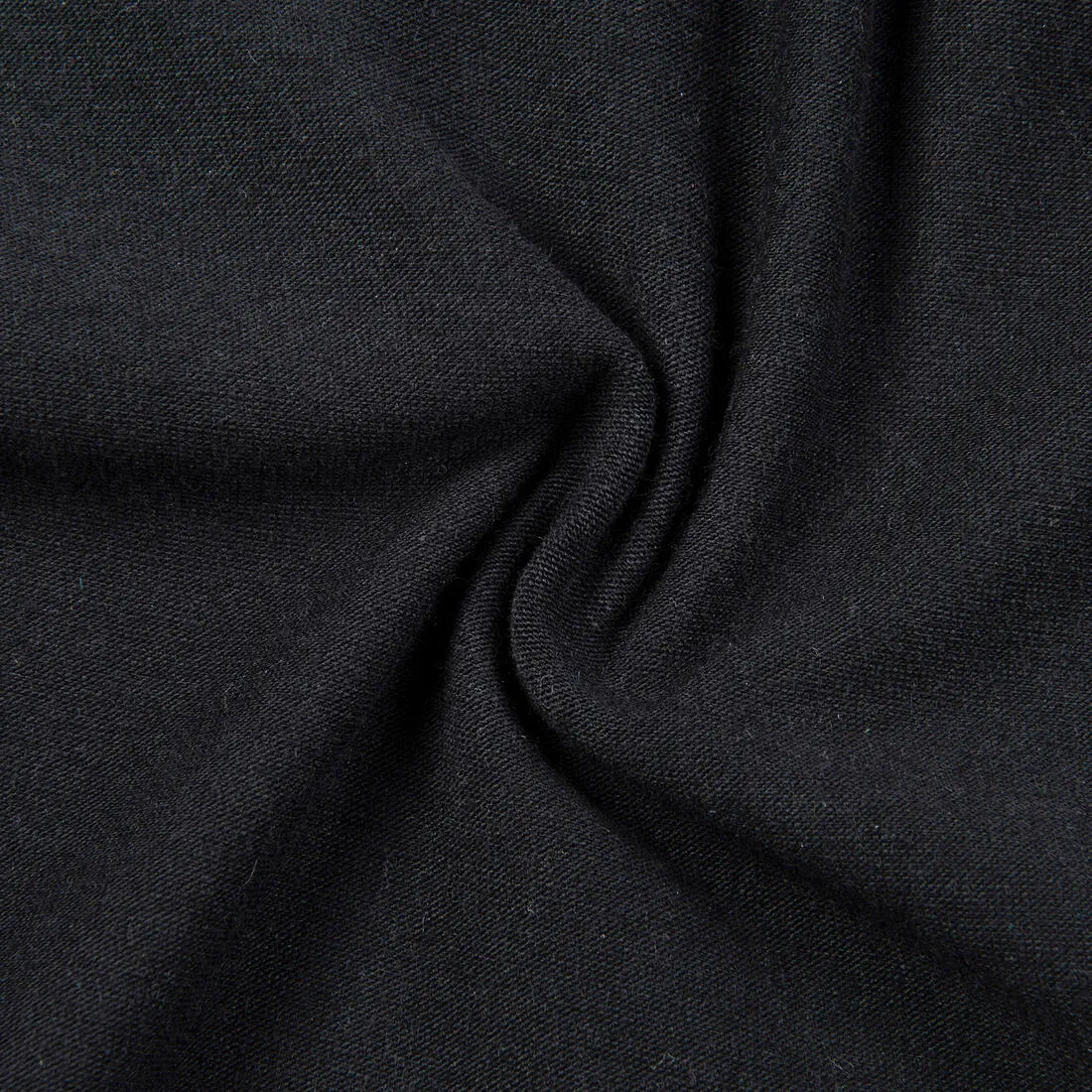 Kids' Loose-Fit Cotton Jogging Bottoms 500 - Black
