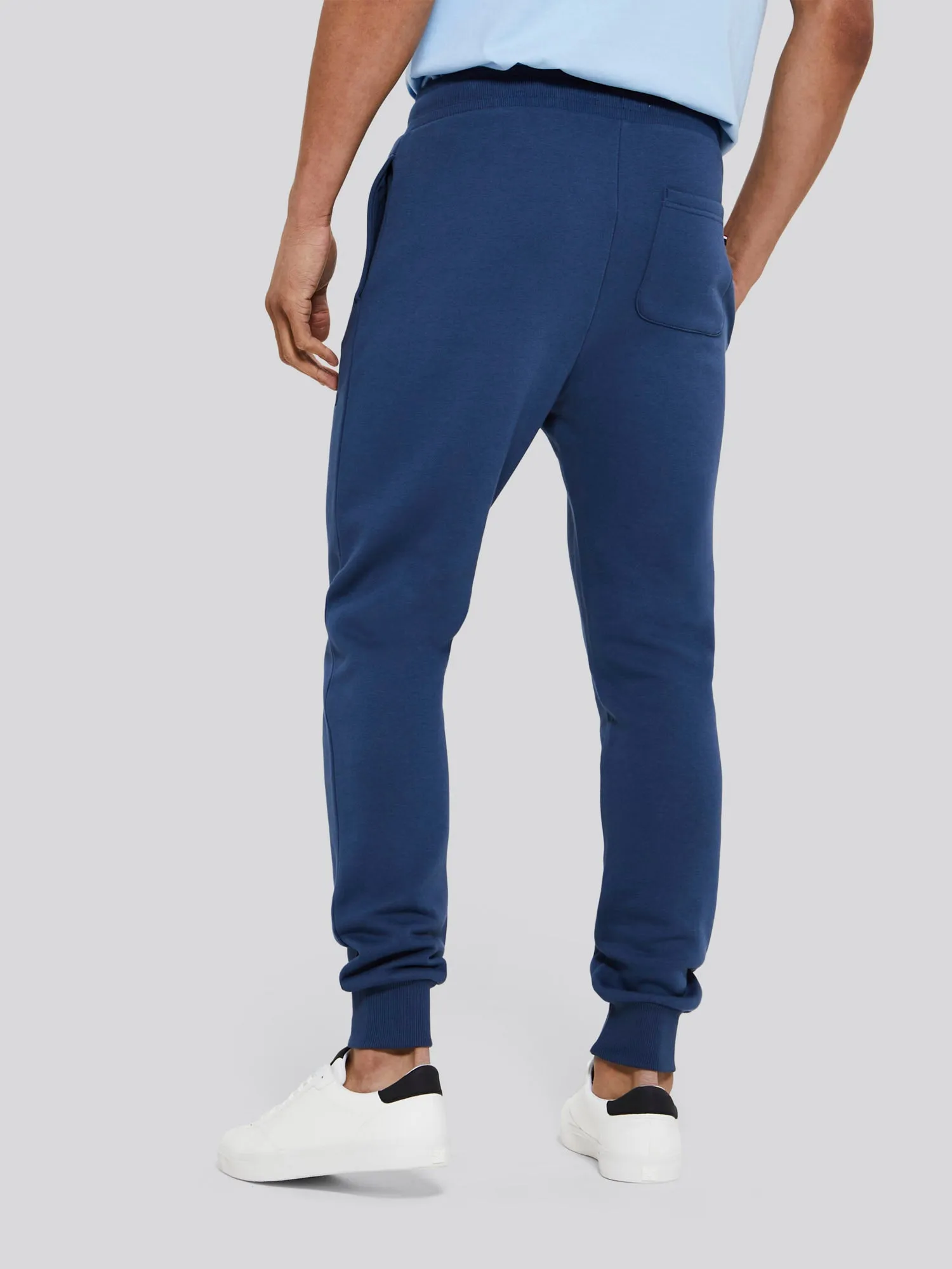 Mens Fleece Joggers in Dark Denim