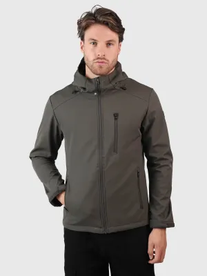 Mib-N Men Softshell Jacket | Green
