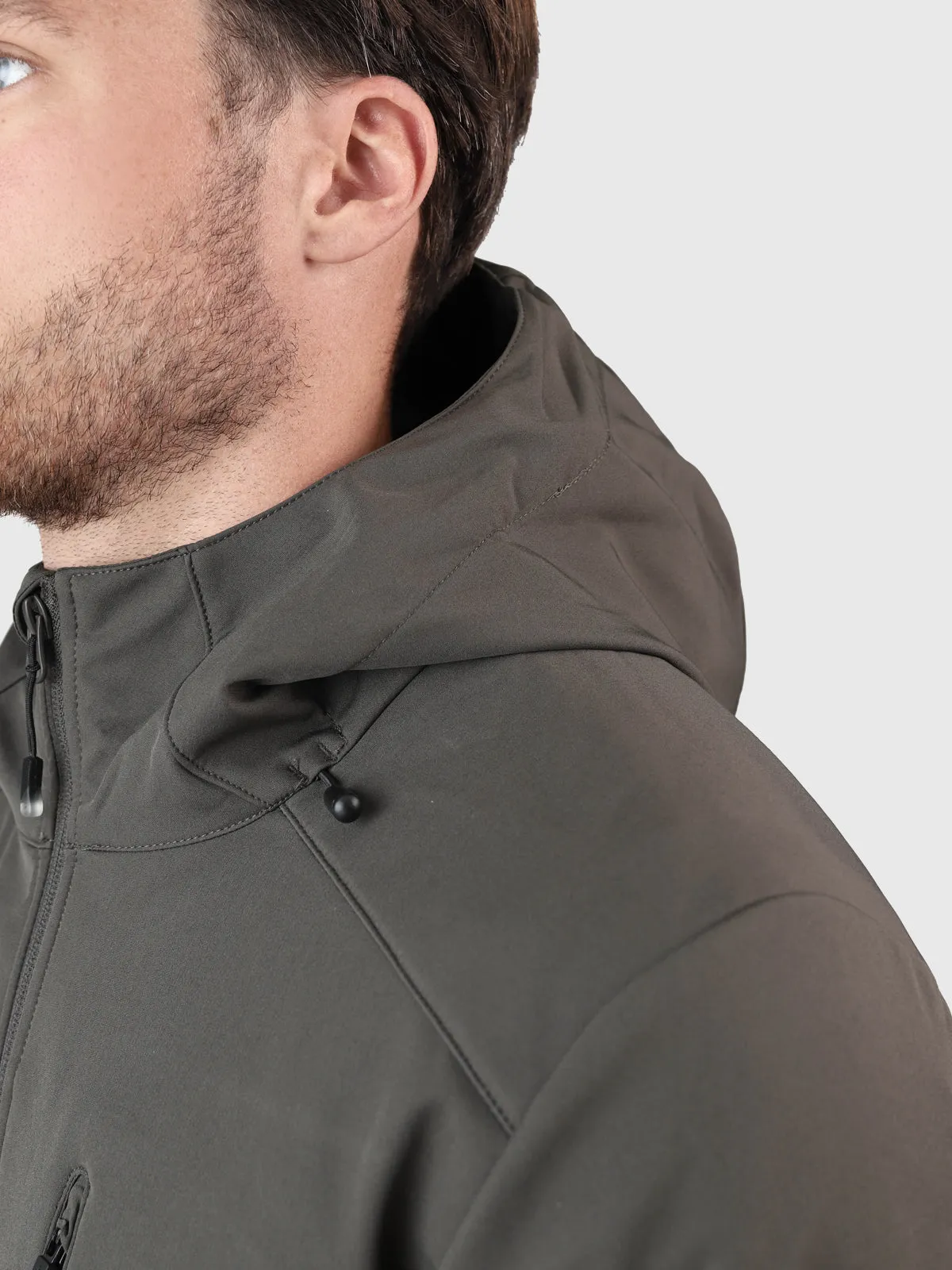 Mib-N Men Softshell Jacket | Green