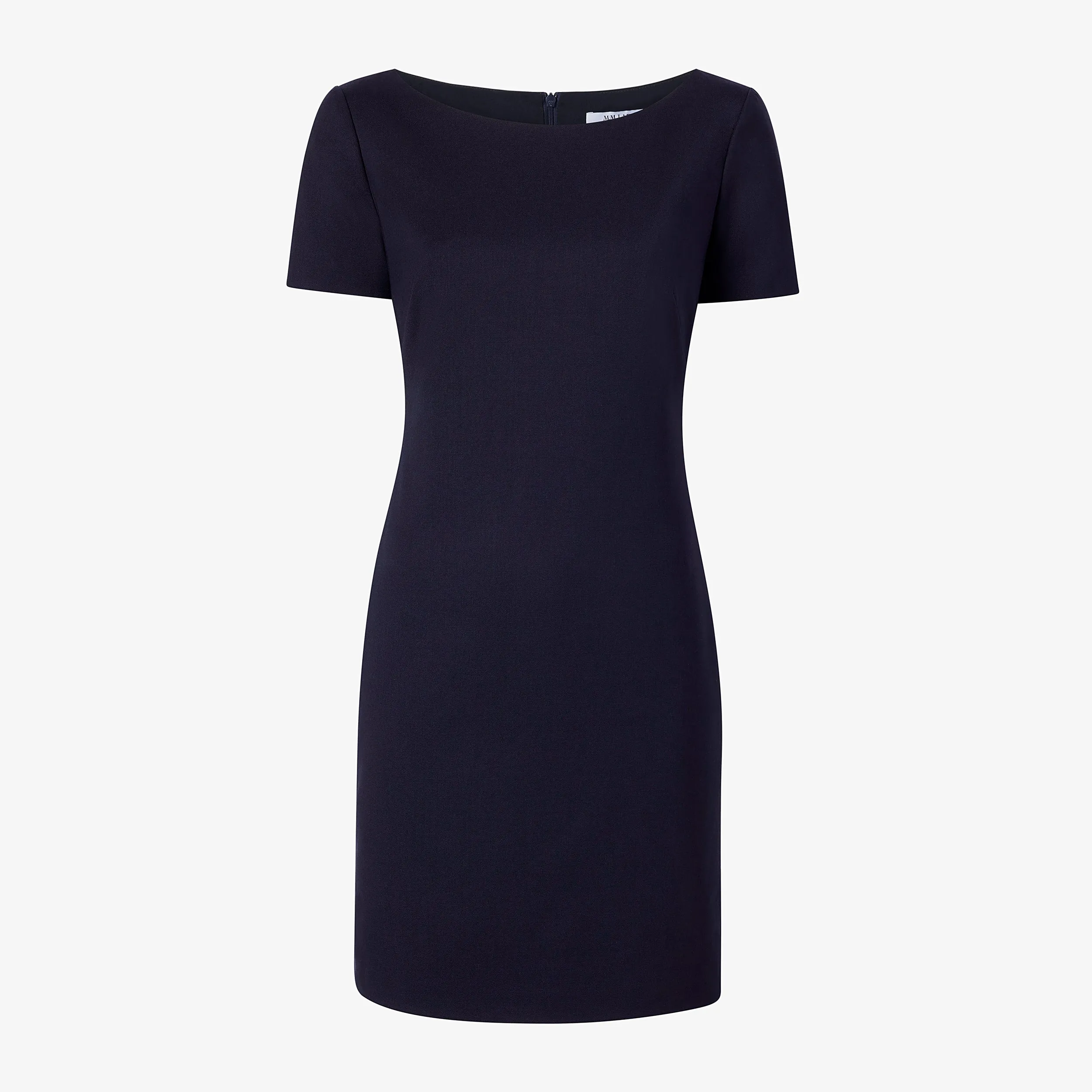 Rosie Dress - Washable Wool Twill :: Dark Navy