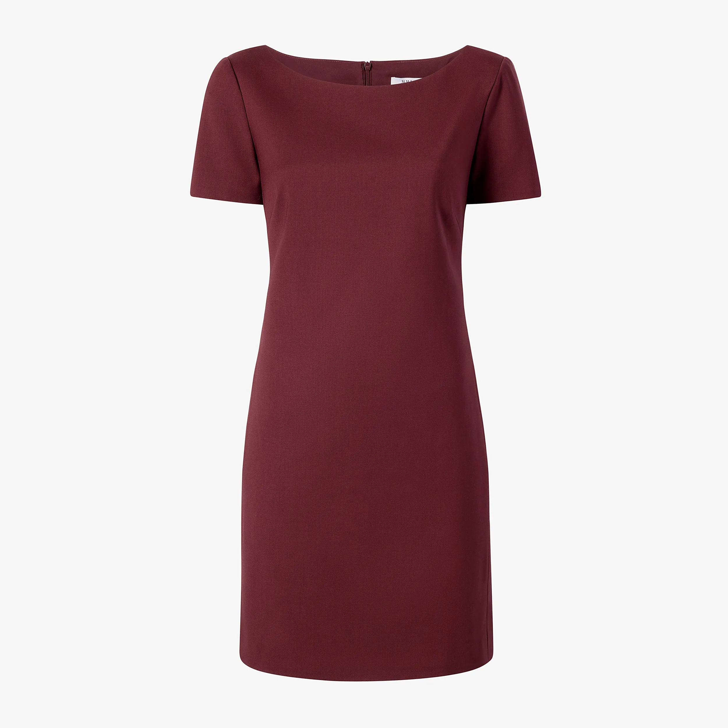 Rosie Dress - Washable Wool Twill :: Shiraz