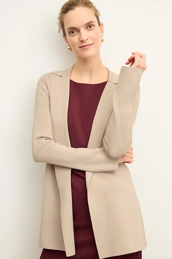 Rosie Dress - Washable Wool Twill :: Shiraz
