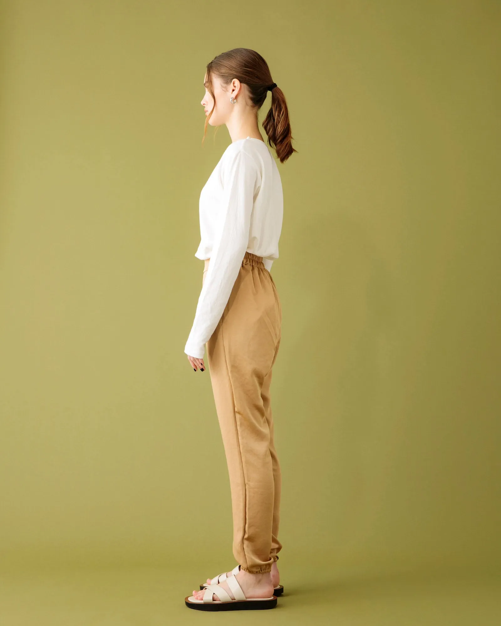 SATIN EASY JOGGER PANTS