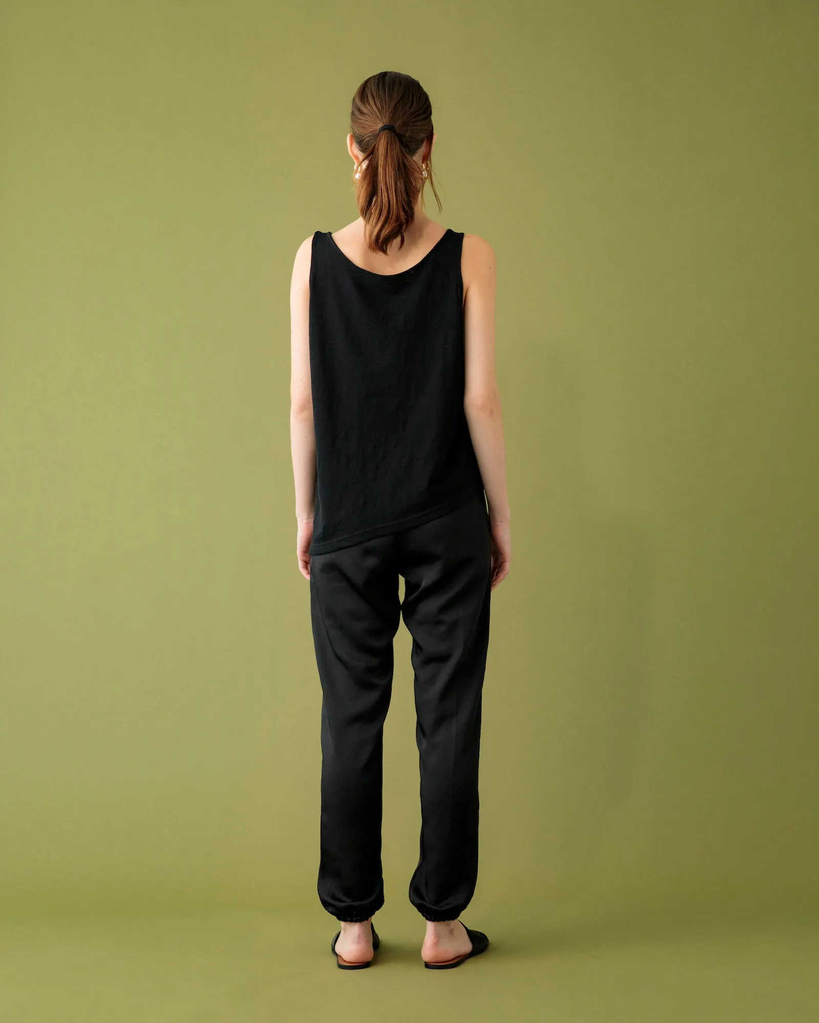 SATIN EASY JOGGER PANTS