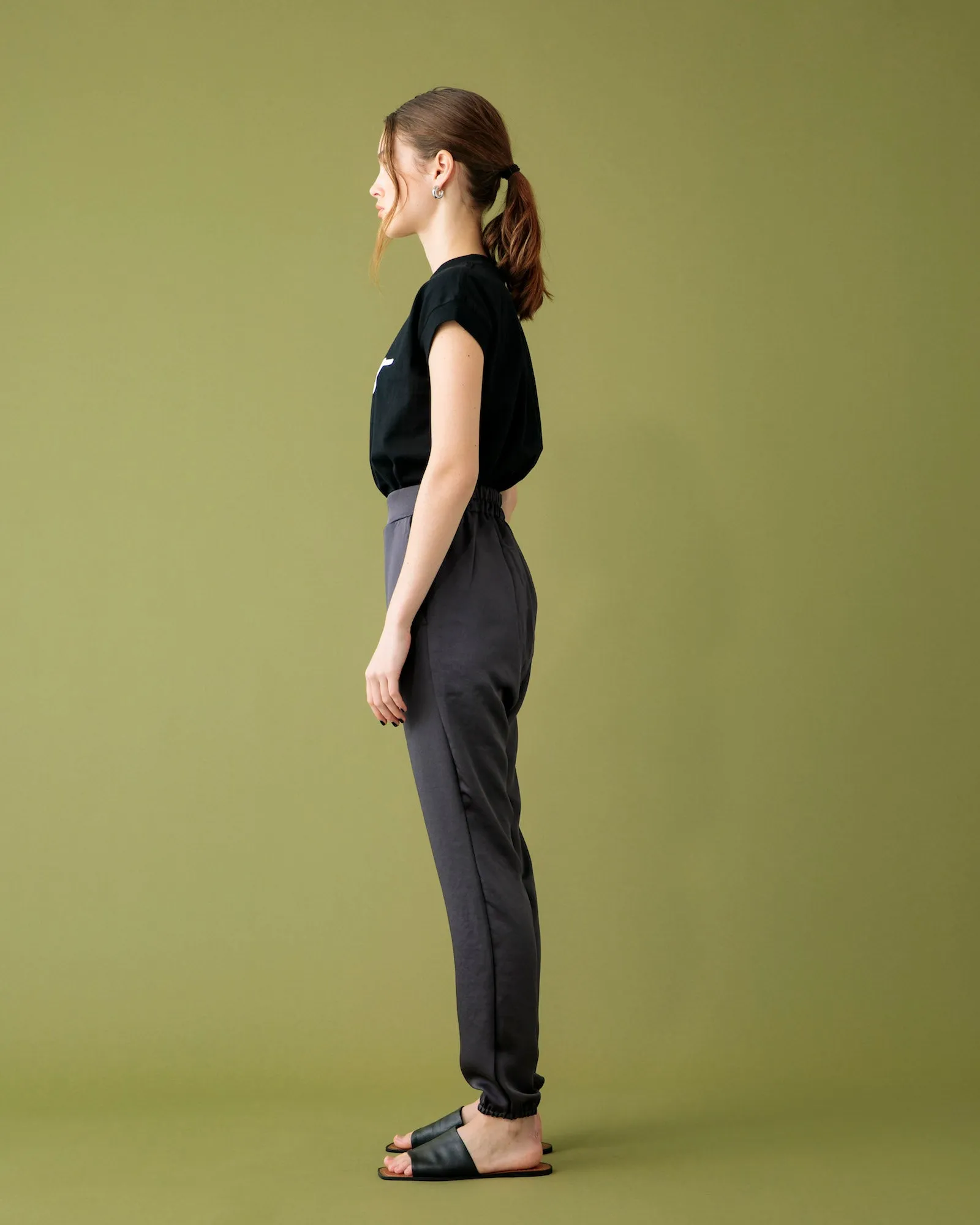 SATIN EASY JOGGER PANTS