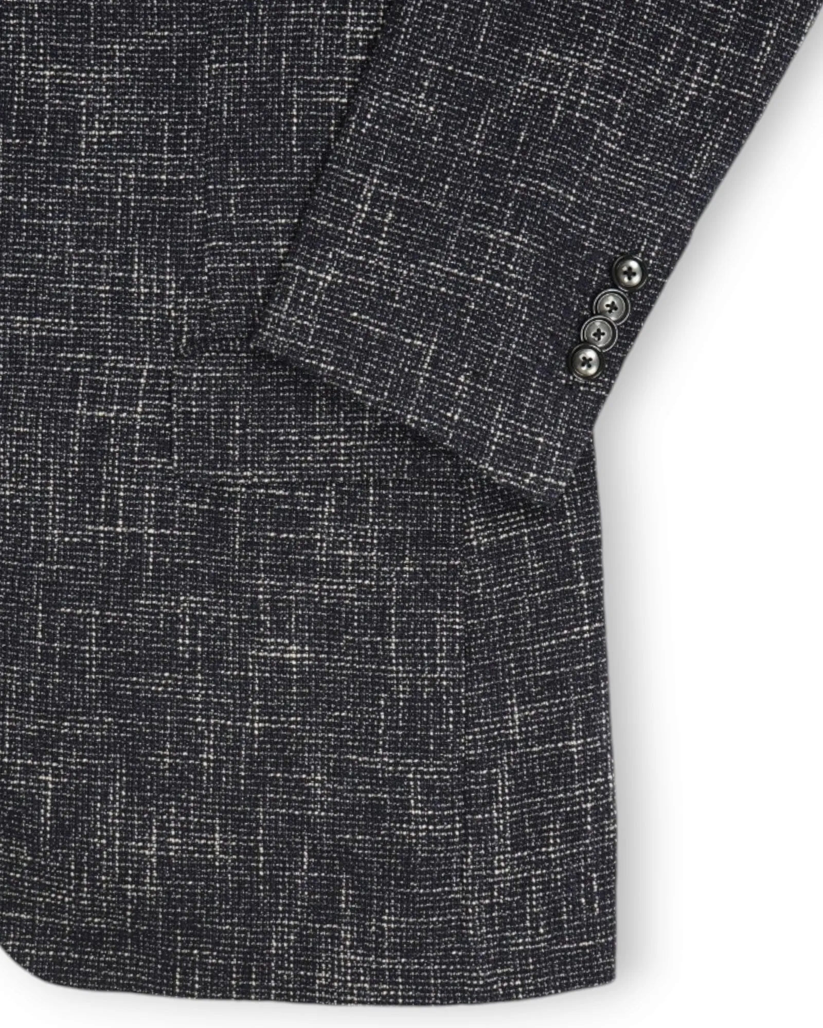 Tagliatore - Navy/White Cotton/Linen Sports Jacket 50