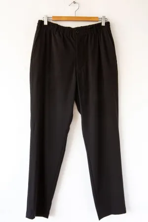 Tapered Easy Pant Black